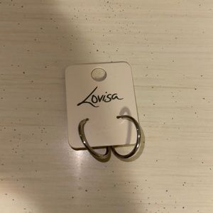BRAND NEW lovisa silver hoops